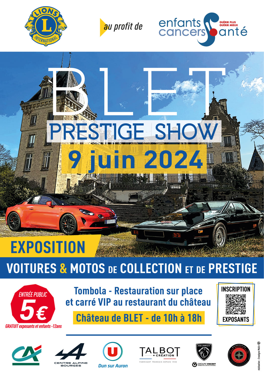 BLET - Prestige Show exposition Voitures et motos