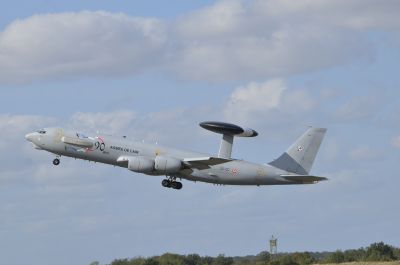 Le capitaine Florent, chef de mission à bord de l'Awacs, sera de nouveau mobilisé ce dimanche, pour la cérémonie de clôture des Jeux paralympiques de Paris.