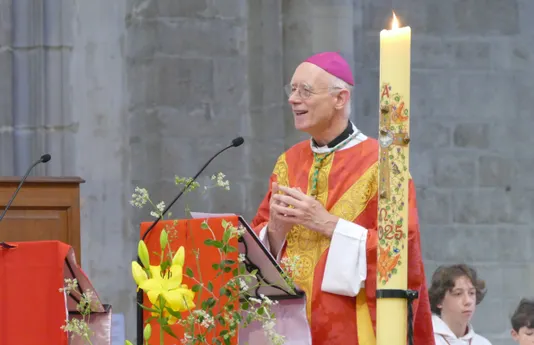 Mgr Sylvain Bataille avait choisi "Amour et Vérité" comme devise © Maison diocésaine